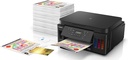 CANON PIXMA G6020 MEGATANK WIRELESS COLOR BORDERLESS ALL-IN-ONE PRINTER:
- WIRELESS 3-IN-1 (PRINT | COPY | SCAN)
- INTEGRATED INK TANKS - UP TO 6,000 PAGES BW / 7,000 PAGES COLOR 
- 13 / 6.8 IPM
- 5,000 PAGE DUTY CYCLE