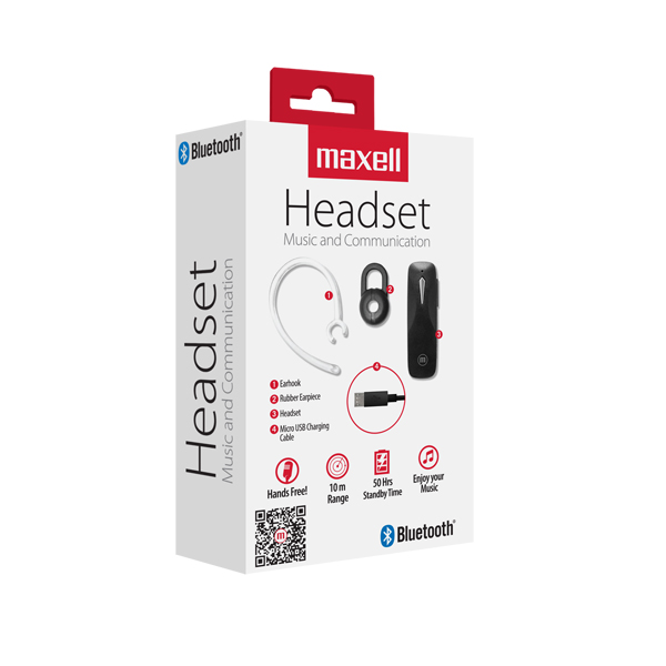 Maxell BT-MXH-HS02 One Mobile Headset