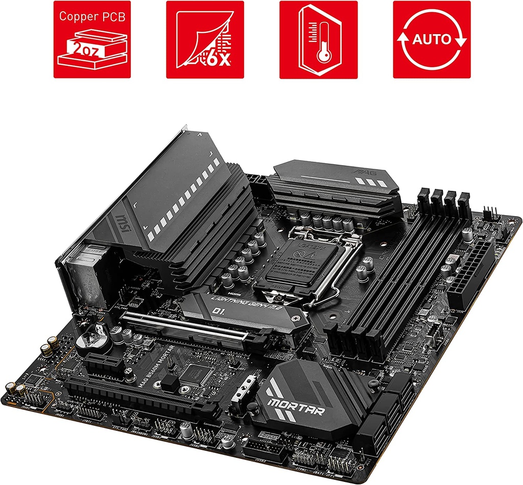 PLACA BASE MAG B560M MORTAR MATX LGA1200