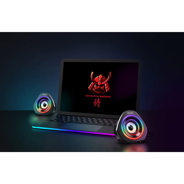 Maxell SSG-700 Sistema de Altavoces Gaming RGB Estéreo por USB