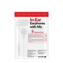 Maxell IN-BAX Audífonos con Micrófono Blanco (50 Unidades)