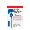 Maxell IN-BAX Audífonos con Micrófono Azul (50 Unidades)