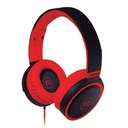 Maxell HP-B52 Full Size Headphone con Micrófono Gris/Rojo