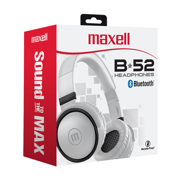 Maxell HP-BTB52 BT Full Size Headphone Blanco