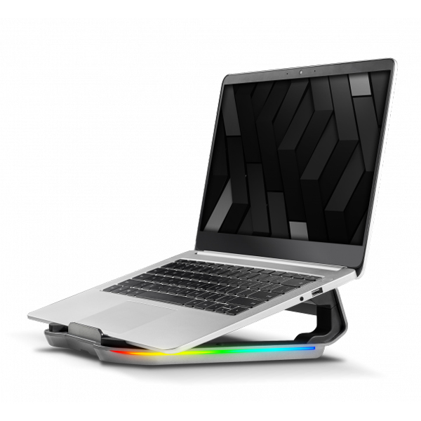 Maxell LC-4 RGB Soporte con Hub para Portátiles (Laptop) 4 Puertos 3.0