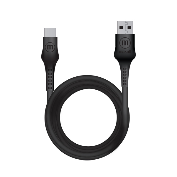 Maxell CB-JEL-USBC 4ft USB to USB-C Jelleez Cable Negro