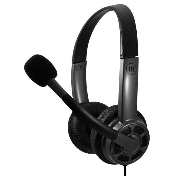 Maxell HS-HMIC Midsize USB Headset con Micrófono Boom