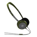 Maxell HP-200 Headband HP con Micrófono Verde Olivo (6 Unidades)