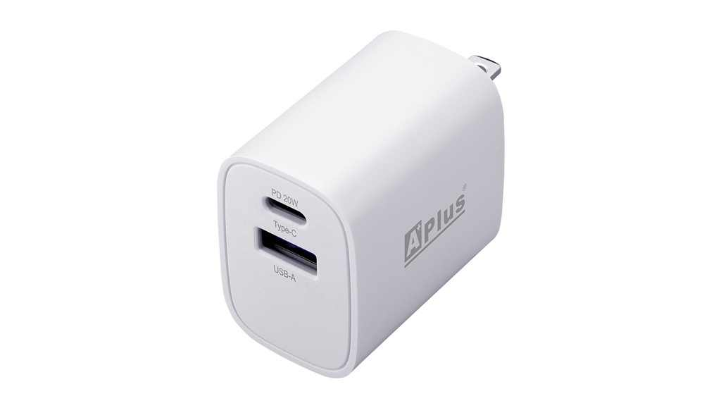 APlus - PlusCharger 7-PD20W -Estación de carga inteligente 2 puertos USB