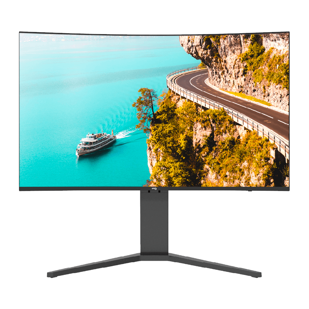 SMI EM27M6W Monitor  27" Curvo FullHD 1920x1080 @165 Hz , 2xHDMI, DP, Salida de Audio, Bocinas