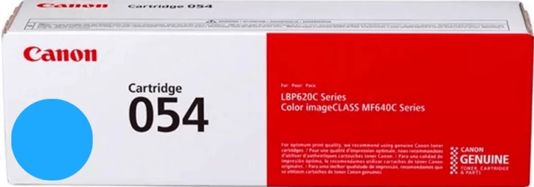 Canon 054 Compatible toner Cartridge Cyan for imageClass MF644Cdw