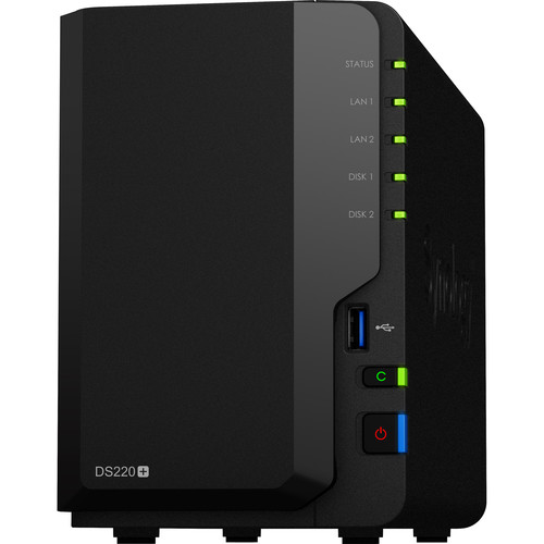 [DS220+] Synology DS220+ 2-Bahías NAS DiskStation (Sin discos)