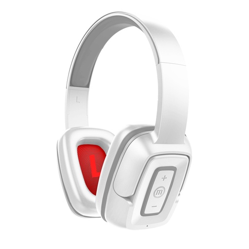 [348173] Maxell EB-BT300 BT Mid Size Headphone Blanco Nieve (4 unidades)