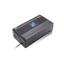 APlus PLUS 3L-800N UPS Backup 800VA para PC escritorio con pantalla LCD, Line Interactive UPS 800VA/480W, 9 Salidas, Interfaz LCD