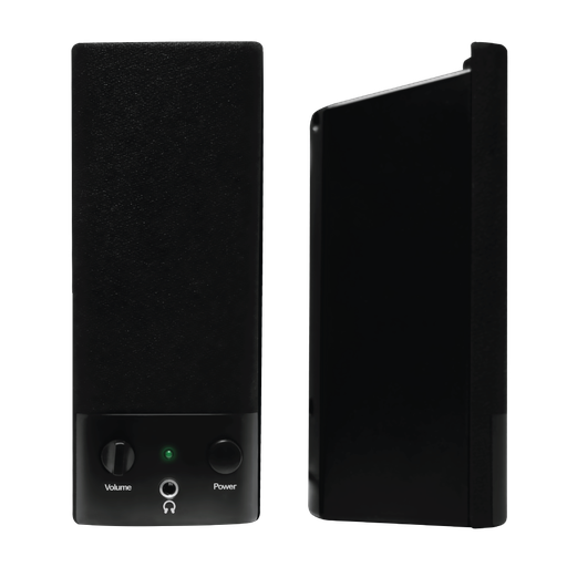 [OEM] Altavoces Estéreo USB Negros