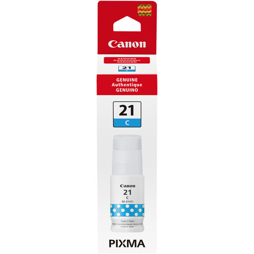 [ 4537C001] Canon GI-21 Compatible Ink Bottle Cyan for PIXMA™ G3260