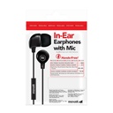 Maxell IN-BAX Audífonos con Micrófono Negro (50 Unidades)