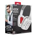 Maxell EB-BT300 BT Mid Size Headphone Blanco Nieve