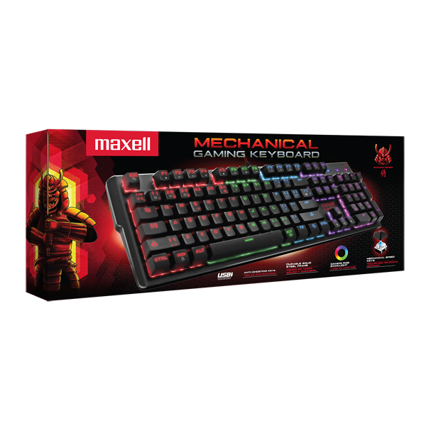 Maxell CA-MKB Teclado Gaming Mecanico Iluminado