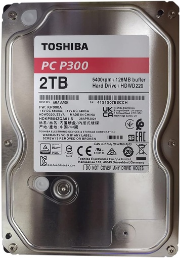 [ST2000DM008] Disco Duro Internal HDD 2TB 3.5" SATA