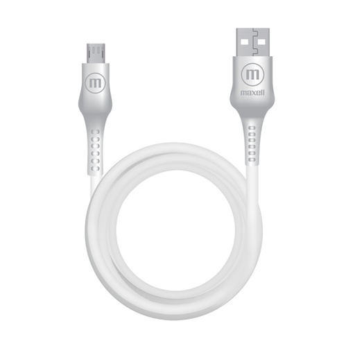 [025215-50131-9] Maxell CB-JEL-Micro-4ft USB to USB-C Jelleez Cable Blanco (12 unidades)