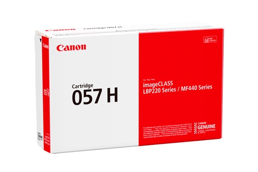 [3010C001] Canon 057H High Yield Black Toner Cartridge for imageClass MF451DW 