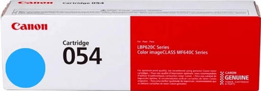 [054 C] Canon 054 Compatible toner Cartridge Cyan for imageClass MF644Cdw